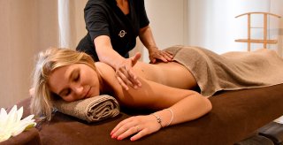 massage camping la baume