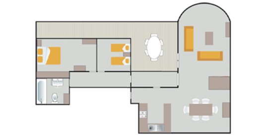 plan villa romarin
