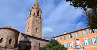 Saint-Lonce Cathedral and Cloister in Frjus, Var.